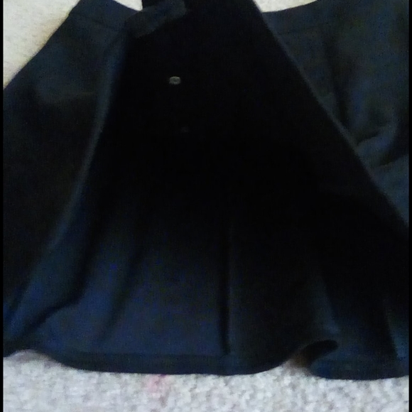 Black High Waisted Skirt (Adjustable) - Picture 2 of 5